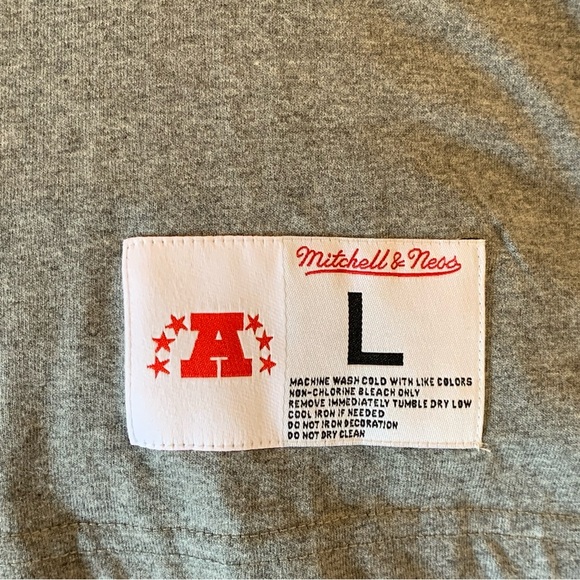 NWT Mitchell & Ness NE Patriots Post Season Run V-Neck T-Shirt (L) - Picture 5 of 5